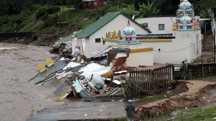 443 morts des inondations en Afrique du Sud