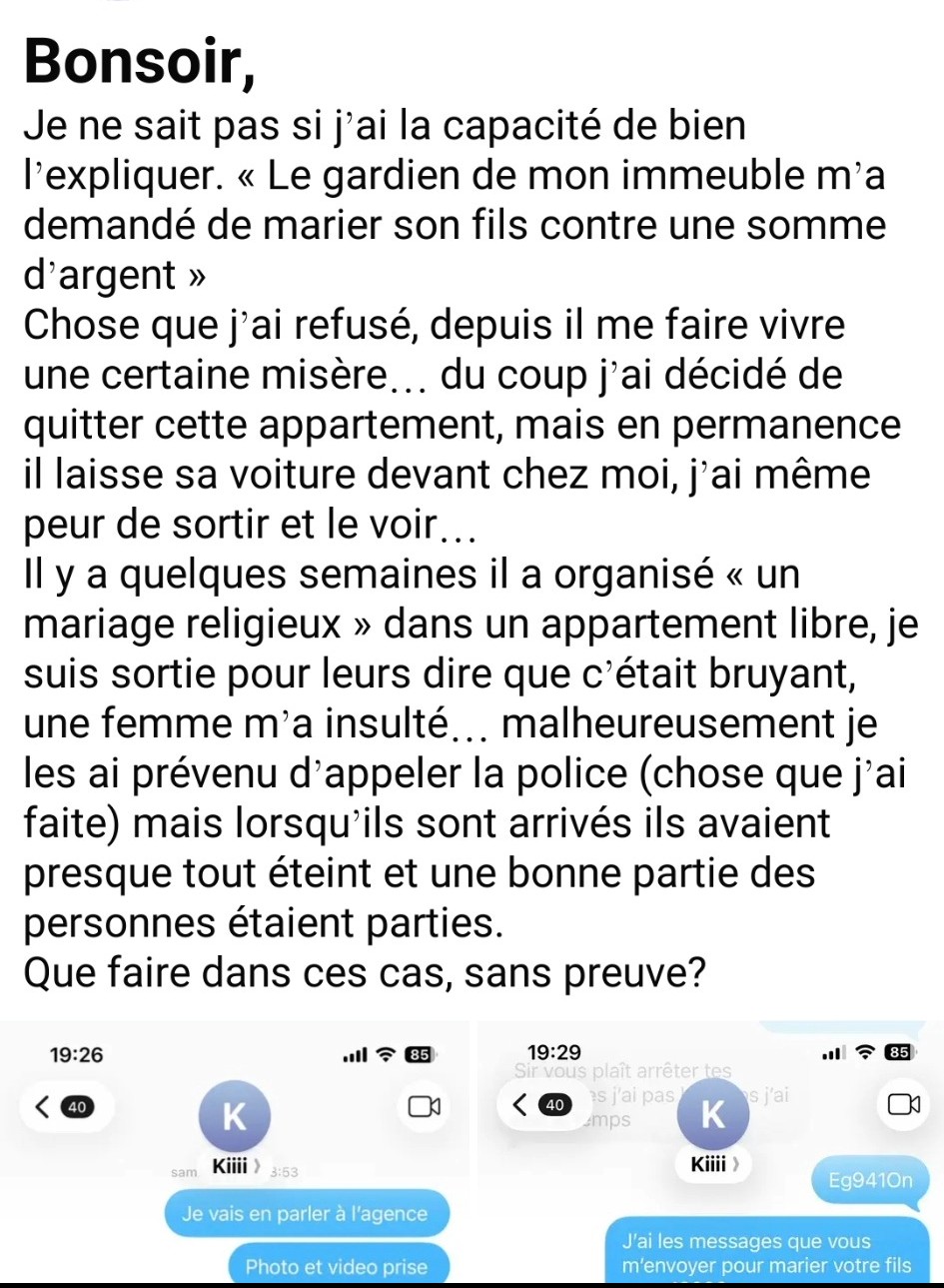 Mariage blanc en France